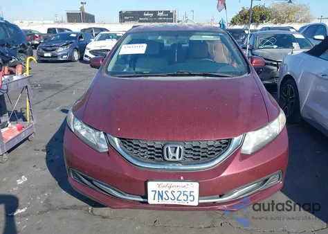 2015 Honda Civic Lx из США, поврежденный, VIN 2HGFB2F57FH555603